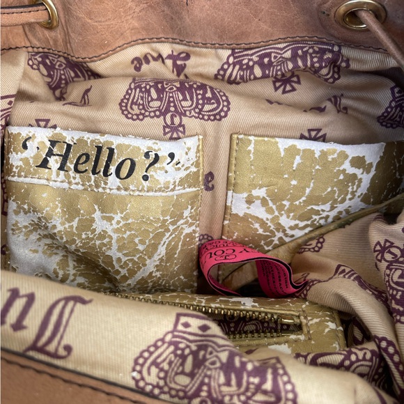 Rare y2k Juicy couture velour Backpack - Picture 10 of 11